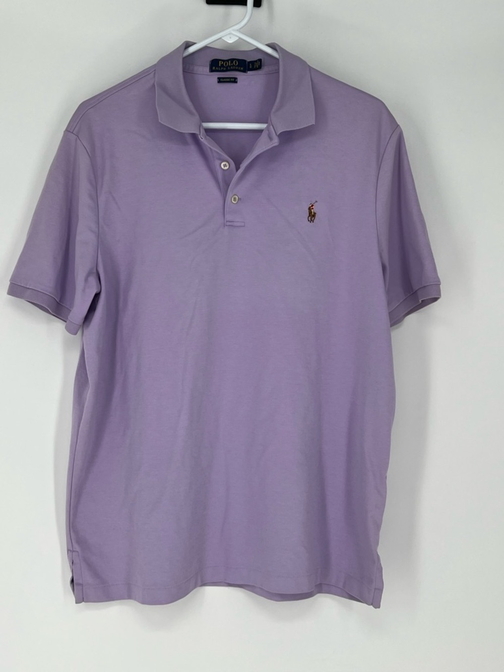 Ralph Lauren Lavender Short-Sleeve Polo